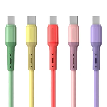 1M 2M USB Tipo C Cable para Samsung S10 Además de Xiaomi mi9 Teléfono Móvil de Carga Rápida USB de Tipo C-C Cargador Micro USB Cables