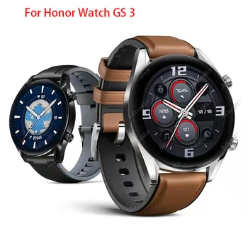 Banda de reloj de 22mm Correa de Cuero Para Huawei GT 2 GT2 Pro Deporte Reemplazo de la Banda De Honor Reloj GS 3/GS Pro/Magia 1 2 46mm