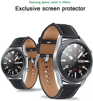 De cristal Para Samsung Galaxy Reloj 3 45 mm 41 mm/46 mm/42mm Engranaje S3 Frontera/S2/Sport 3D HD de Cine de Activo 2 44 mm 40 mm Protector de Pantalla