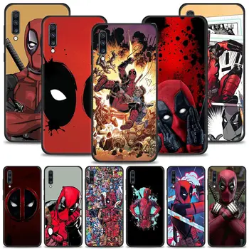 Marvel Deadpool héroe Caso Para Samsung Galaxy A50 A70 A90 A80 A70s A60 A50s A30 A40 A30s A20 A20s A20e A10 A10s A10e Teléfono de Shell