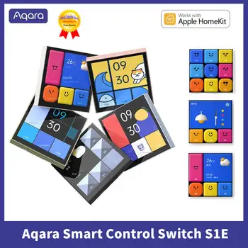 NUEVA Aqara Smart Switch S1E de Control Táctil de 4