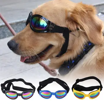 Pet Gafas de 6 Color Plegable Pequeño Mediano Grande Perro de Protección UV Gafas de sol de Perro Gato Accesorios Suministros para Mascotas