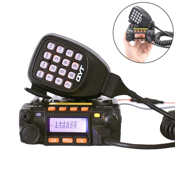 QYT KT-8900 Radio Móvil 25W de Banda Dual de Dos vías de Radio Mini de la Radio del Coche Móvil Transceptor VHF UHF Anytone de la Estación Base