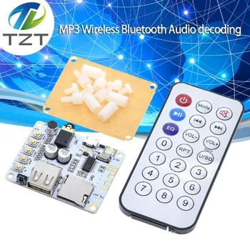 Receptor de Audio Bluetooth de la junta con USB TF Ranura de la tarjeta de decodificación de reproducción de salida de preamplificación A7-004 5V 2.1 Estéreo Inalámbrico de Música Módulo