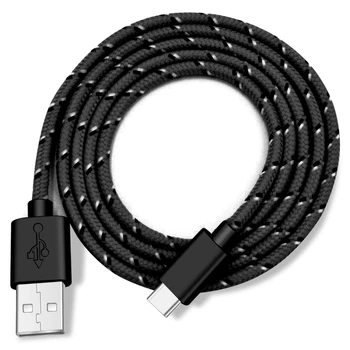 USB Tipo C Cable para Samsung S20 S21 Xiaomi de Nylon Trenzado de Teléfono Móvil de Carga Rápida USB C Cable de Tipo C, Cargador Micro USB Cables