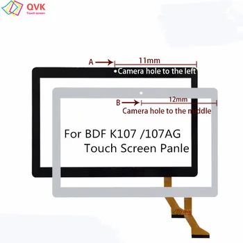 10.1 Pulgadas de Nuevo 237*167 164 mm Tableta Capacitiva de la Pantalla Táctil Digitalizador Sensor Externo Panel de Vidrio Para BDF K107 K107AG K107FXGA1
