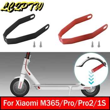 10 pulgadas Para Xiaomi M365/PRO/Pro2/1S/Esencial Scooter Guardabarros Trasero Guardabarros Soporte Soporte de hierro Modificación Compatible descriptor de acceso