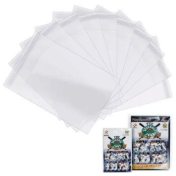 100pcs PS2 CD del Juego Caso puede volver a sellar de la Manga OPP Bolsas de Plástico Folleto de Instrucciones Mangas para Sony PS2 Manual