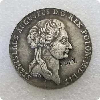 1795 POLONIA Moneda COPIA monedas conmemorativas de réplica de las monedas de la medalla de monedas coleccionables