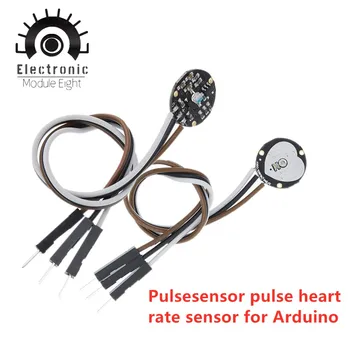 1PCS Pulsesensor corazón del pulso del sensor de Arduino, hardware de código abierto de desarrollo de sensor de pulso
