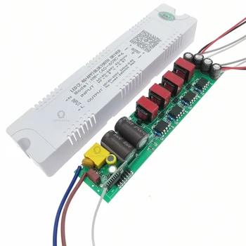 2.4 G RF Remoto y APLICACIÓN Inteligente de Controlador de LED de (36-50W)x4 (40-60W)x4 (40-60W)x6 de Atenuación de luz y Color puede cambiar la fuente de Alimentación del Transformador