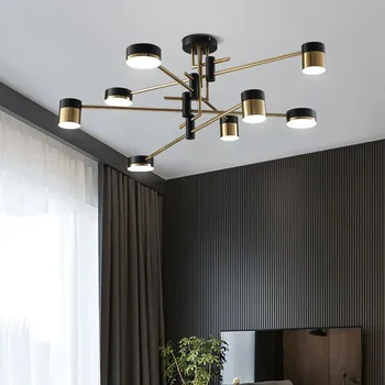 2023 Nórdico Moderno LED Lámparas de Iluminación de 3 de Color Regulable de Arte del Lustre Cocina, Sala de estar Decoración de Interiores Luces Colgantes Accesorios