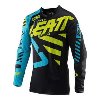 2023 Summre Descenso Camisetas Moto Camisetas de Offroad DH Motocicleta Jersey MTB Jersey de Carreras de Motocross Sportwear Ropa de Moto Jersey