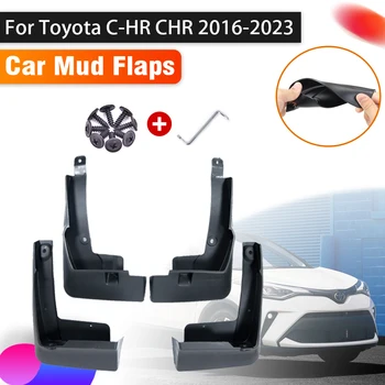 4X Guardabarros Para Toyota C HR 2022 Accesorios C-HR CHR 2016~2023 Auto Mudflap salpicadero Delantero Trasero tapa de Barro de los Accesorios del Coche
