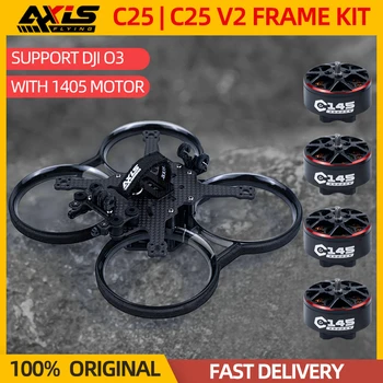 AXISFLYING C25/C25 V2 Drone FPV KIT de cuadro Cinewhoop C145 4500KV Motor sin Escobillas de Apoyo O3 de la Unidad de Aire Para RC FPV Freestyle Drone