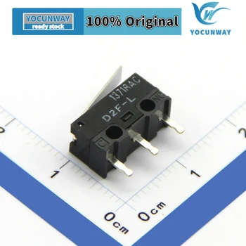 D2F-L Nuevo Ratón Original Micro Interruptor de JapanOMRON Gris de Punto de Interruptor de Límite