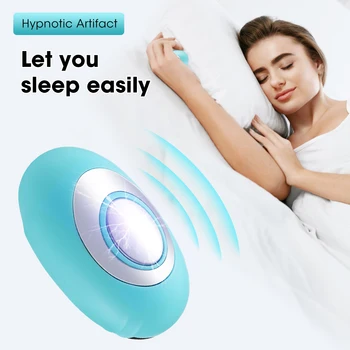 De mano de Dormir Saludable Pulso de Estimulación Alivio de Ansiedad Neuro Dormir de los Nervios Insomnio Calmar Dispositivo USB Smart Sueño Instrumento