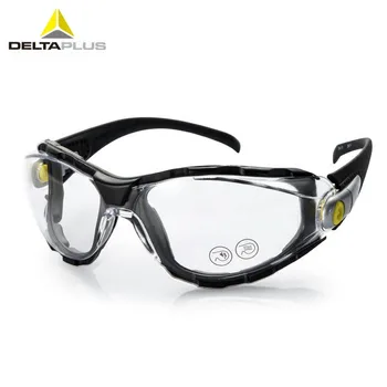 Deltaplus gafas de seguridad a prueba de viento, arena-prueba, a prueba de polvo, mano de obra gafas de protección, a prueba de salpicaduras, de trabajo industrial gafas