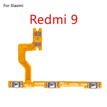 El Volumen de la energía Para el XiaoMi Redmi 9 en el Botón de apagado Tecla de Flex Cable