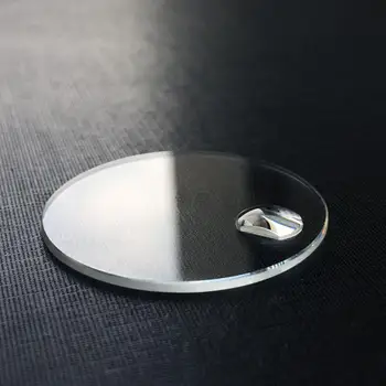 Fecha de Ventana de Vidrio de Reloj Redondo Plano Mineral de Reloj de Cristal de 1,2 mm de Espesor con la Burbuja Lupa YZC885