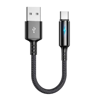 FONKEN Mini USB Cable de 0.25 m de Cable de Datos Para Samsung A5 S8 S9 Además de xiaomi de Carga Rápida del Banco de la Alimentación a Corto Micro USB Cables de teléfono