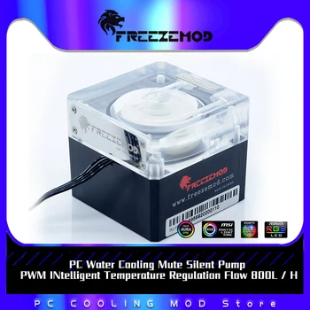 FREEZEMOD PC de Refrigeración de Agua de Silencio en Silencio Bomba PWM Inteligente de la Regulación de la Temperatura del Flujo de 800L / H, PU-FS4M-J