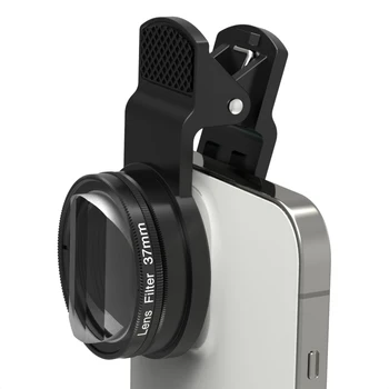 KnightX 37mm Teléfono clip Prisma de filtro ND Macro la Lente de kit Móvil Lentes de CPL de Densidad Neutra Para la Cámara del iPhone Samsung Redmi Huawei