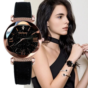 La estrella vacía reloj mujer reloj de la web de la celebridad pétalos de ciruela cinturón de mujer reloj de las mujeres acecha