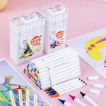 LLD Marcadores de Colores de Lápiz de Arte Marcadores Cepillo de Pluma de Bosquejar los Marcadores de Manga, Libros, Lápices de Dibujo Marcadores Copic material de Papelería