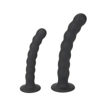 Los Juguetes sexuales para el Hombre y la Mujer Plug Anal Masajeador de Próstata Productos de Sexo Vaginal Estimulador con Fuerte Tonto de Silicona de Bolas Consolador