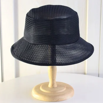 Malla completa Oversize Panamá Hat Cap de Cabeza Grande Hombre de la Pesca al aire libre Sombrero de Sol de Señora Playa Más el Tamaño de Sombrero de Cubo de 58 cm 60 cm 62 cm