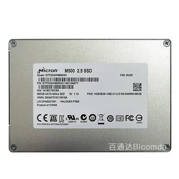 Micron M500 960GB SSD SATA MTFDDAK960GMAV Unidad de Estado Sólido MU05 6Gb/s SED