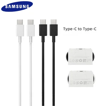 Original de Samsung S20 S21 FE S22 S23 Ultra Super PD Rápido Cable de Cargador de 3A USB C A Tipo C de la Línea de 1/2/3M Para el Galaxy Z Veces Flip 4 3