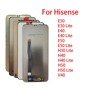 Pantalla completa Para Hisense Infinito E30 E40 E50 Lite V40 H30 H40 H50 Lite Pantalla LCD de Pantalla Táctil Digitalizador Asamblea de Reemplazo