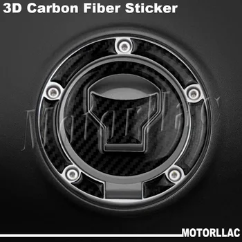 Para Honda CMX 500 1100 Rebelde CB 125r 500F/X 650R/F Hornet 750 3D Moto de Fibra de Carbono Tapa del Tanque de Combustible Sticker Decal Accesorios