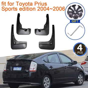 para Toyota Prius XW20 20 Deportes de la Edición De 2004~2009 2006 Colgajos de Barro Splash Fender Guardias de Mudflap Delantera y Trasera de las Ruedas de los Accesorios del Coche