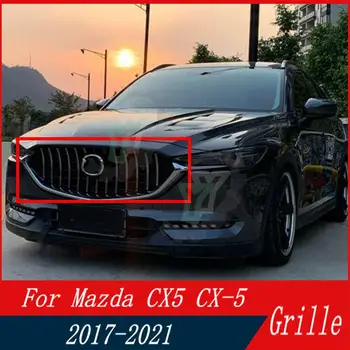 Parachoques delantero de la Parrilla Superior modificado GT Diamante/estilo de Carreras de la Parrilla Para Mazda CX-5 CX5 2017 2018 2019 2020 2021 Accesorios Coche