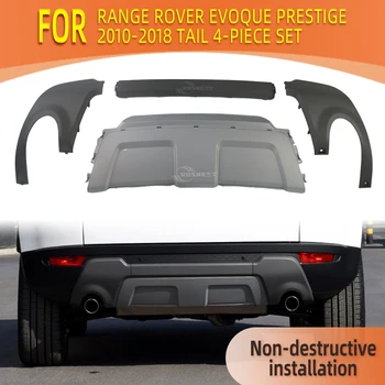 ROVCE Parachoques Trasero Insertar el Tubo de Escape de la Cubierta Para el Range Rover Evoque Prestige Modelo Base 2012-2019
