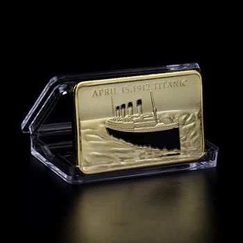 RÉPLICA de Metal de las Monedas de la Moneda Conmemorativa De 1912 Tragedia Del Titanic, El Arte Decorativo de las Monedas de la Decoración del Hogar