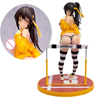 Skytube Figura Obstáculo Shoujo Kekemotsu Mataro Toshiue Kanojo Anime Chica de PVC Figura de Acción de Juguete de la Estatua de Adultos Modelo de la Colección de Muñecas