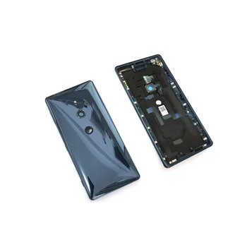 Tapa posterior de la Carcasa Para Sony Xperia XZ2 Medio Marco de Piezas de la Batería de la Puerta Trasera Cubierta de la caja de Reparación de Piezas de Reemplazo