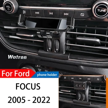 Teléfono para coche soporte Para Ford Focus 2005-2022 GPS Especial Gravedad de Navegación Móvil Soporte de la Rotación de 360 Grados Soporte de Accesorios