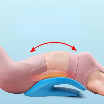 Vértebra Cervical Vértebra Lumbar y Cintura Relajante Masajeador de Espalda Retractor de Tracción Retractor
