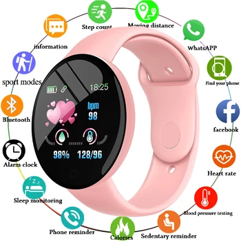 Z50 respectivamente D18 Pro Smart Watch Hombres Mujer Bluetooth Fitness Tracker Pulsera de Deporte de la Frecuencia Cardíaca Presión Arterial de los Niños Smartwatch Android IOS